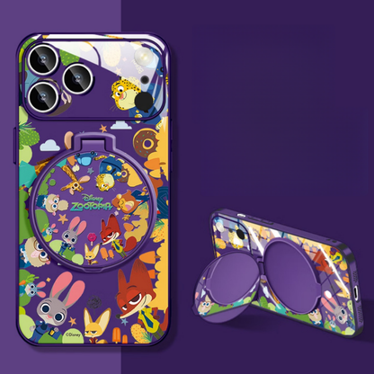 iPhone Case with Built-In Makeup Mirror & Foldable Stand C-80022