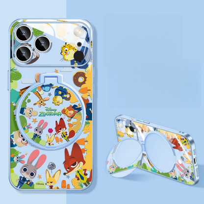 iPhone Case with Built-In Makeup Mirror & Foldable Stand C-80022
