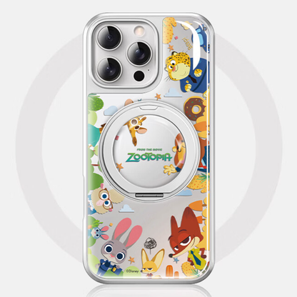 MagSafe-Compatible iPhone Case with 360° Rotating Ring Stand C-80023
