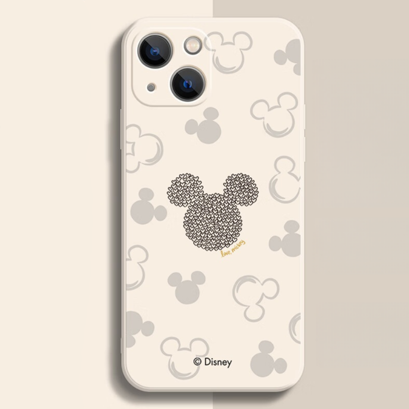 Cute Print Full-Cover Protective iPhone Case with Anti-Slip Finish C-80025