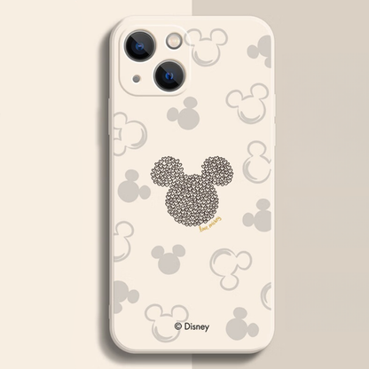 Cute Print Full-Cover Protective iPhone Case with Anti-Slip Finish C-80025