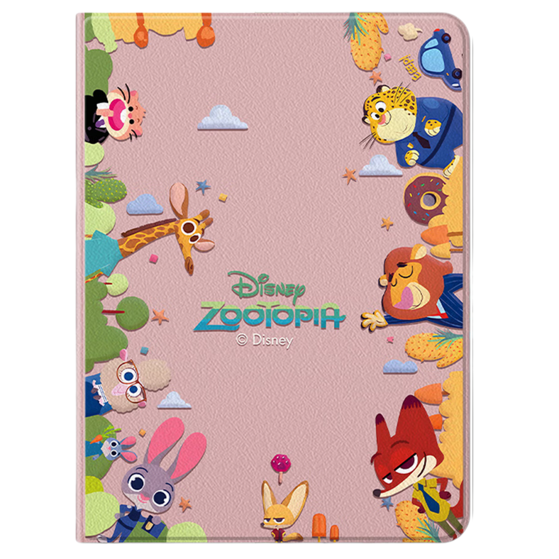 Multi-Angle Stand Faux Leather Full-Protection Shockproof iPad Case C-80030