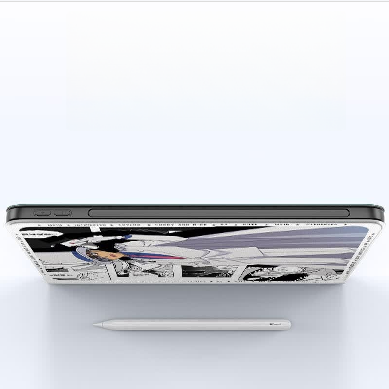 Silky-Finish iPad Case with Multi-Angle Stand & Full Shock Protection C-80033