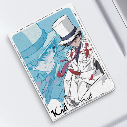 Silky-Finish iPad Case with Multi-Angle Stand & Full Shock Protection C-80033