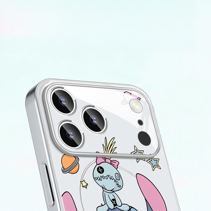 MagSafe-Compatible Metallic iPhone Case with Full Camera Protection C-80028