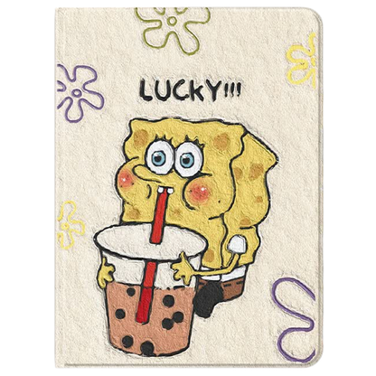 Soft-Touch Faux Leather iPad Case with Auto Sleep/Wake & Shock Protection C-80037