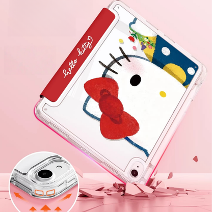 Transparent iPad Case with Stand & Auto Sleep/Wake C-80059