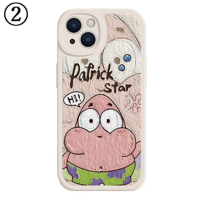 Cute Soft-Touch iPhone Case with Raised Camera Protection C-80047