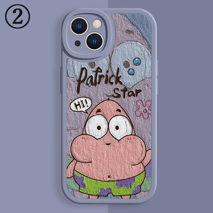 Cute Soft-Touch iPhone Case with Raised Camera Protection C-80047
