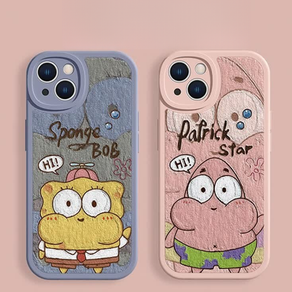 Cute Soft-Touch iPhone Case with Raised Camera Protection C-80047