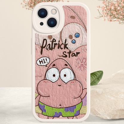 Cute Soft-Touch iPhone Case with Raised Camera Protection C-80047