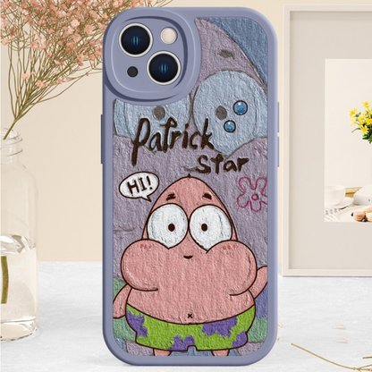 Cute Soft-Touch iPhone Case with Raised Camera Protection C-80047