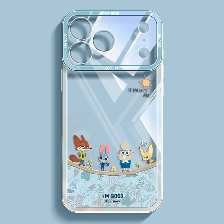Clear iPhone Case with Full Camera Protection & Shock-Resistant Design C-80048
