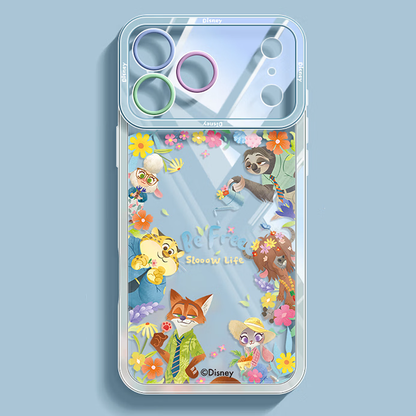 Clear Shock-Resistant iPhone Case with Raised Edge Protection C-80049