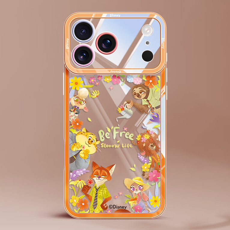 Clear Shock-Resistant iPhone Case with Raised Edge Protection C-80049