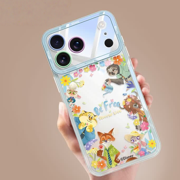 Clear Shock-Resistant iPhone Case with Raised Edge Protection C-80049