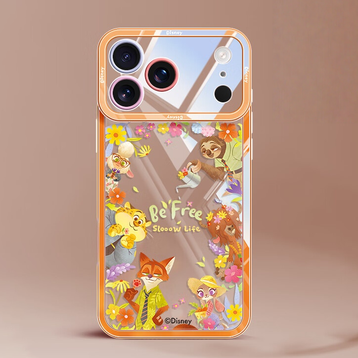 Clear Shock-Resistant iPhone Case with Raised Edge Protection C-80049