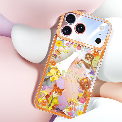 Clear Shock-Resistant iPhone Case with Raised Edge Protection C-80049