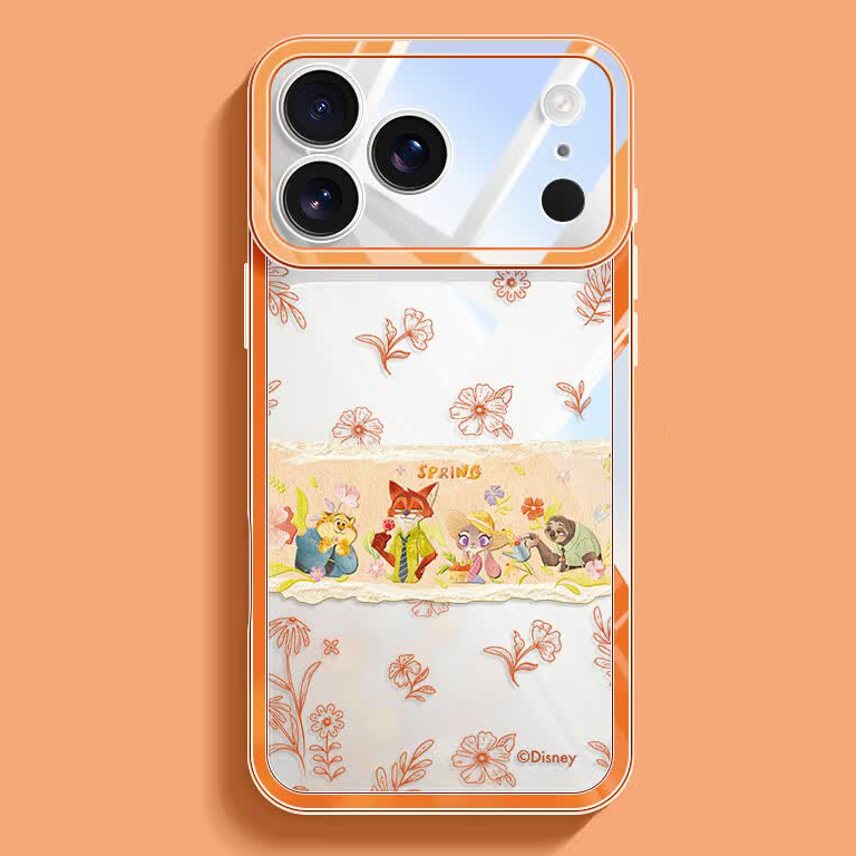 Clear Shock-Resistant iPhone Case with Raised Edge Protection C-80051