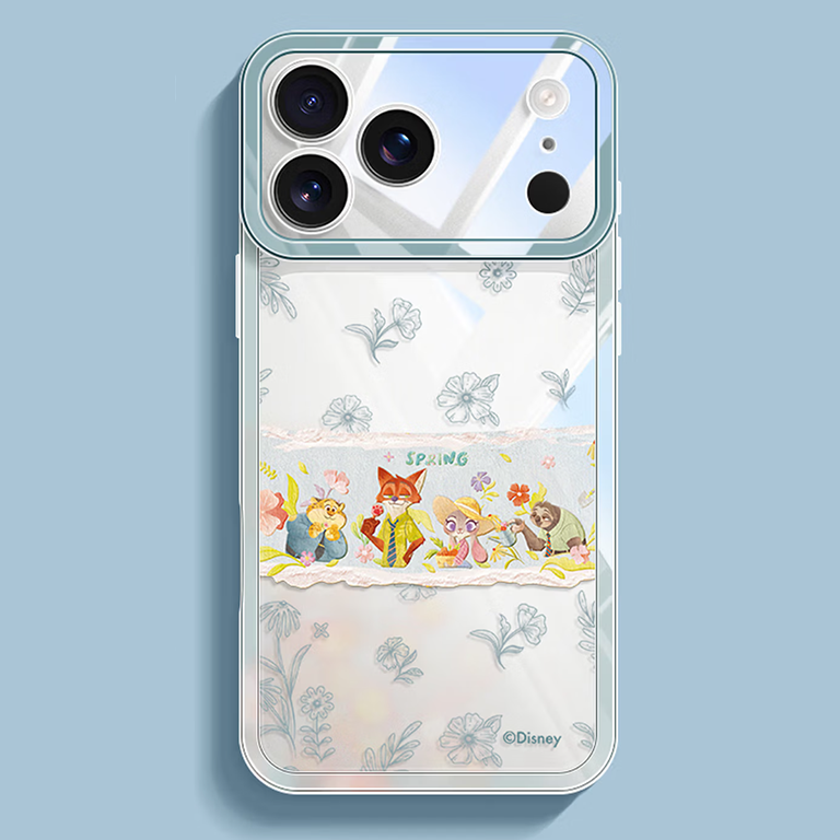 Clear Shock-Resistant iPhone Case with Raised Edge Protection C-80051