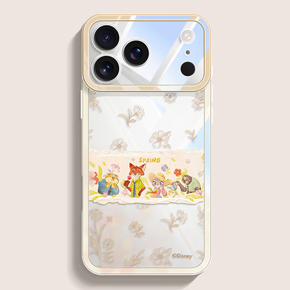 Clear Shock-Resistant iPhone Case with Raised Edge Protection C-80051