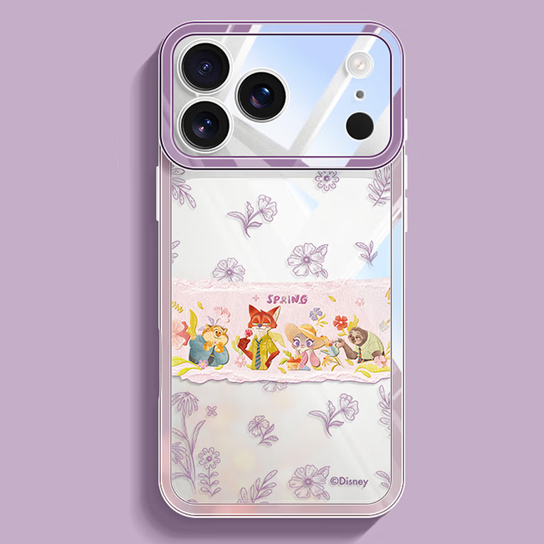 Clear Shock-Resistant iPhone Case with Raised Edge Protection C-80051