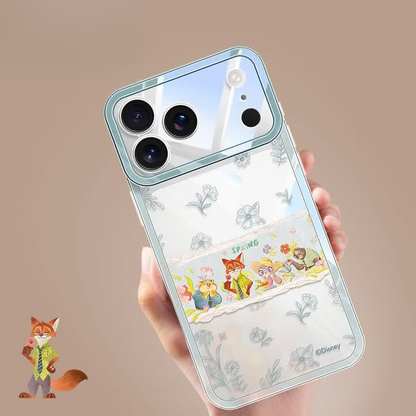 Clear Shock-Resistant iPhone Case with Raised Edge Protection C-80051