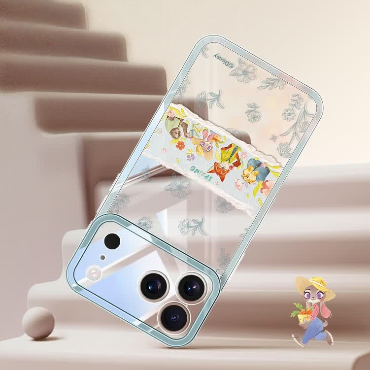 Clear Shock-Resistant iPhone Case with Raised Edge Protection C-80051