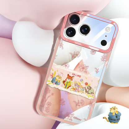 Clear Shock-Resistant iPhone Case with Raised Edge Protection C-80051