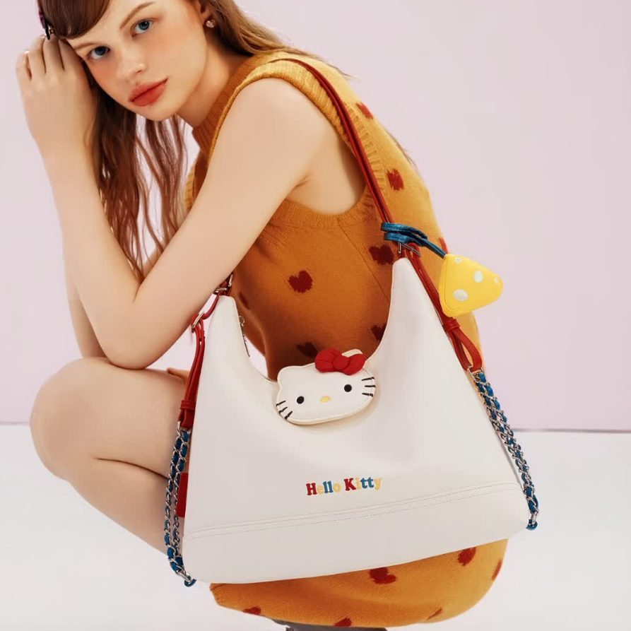 Cute 2-Way Cute Charm Shoulder Bag C-334