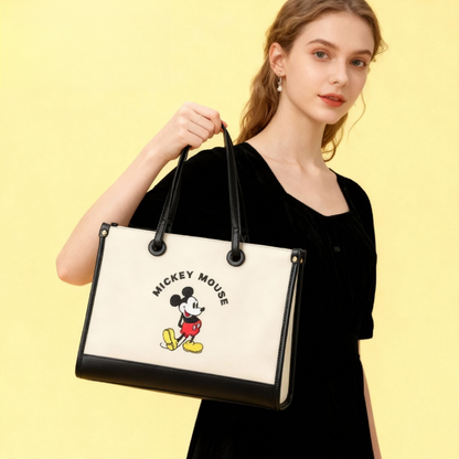 Printed PU Leather Large Capacity Shoulder Tote Bag C-302
