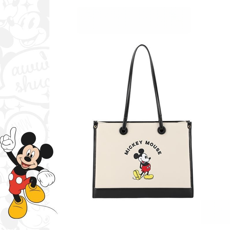 Printed PU Leather Large Capacity Shoulder Tote Bag C-302