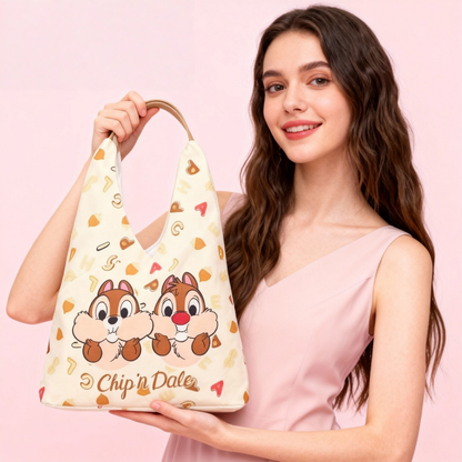 Cute Printed Canvas Shoulder Bag C-303