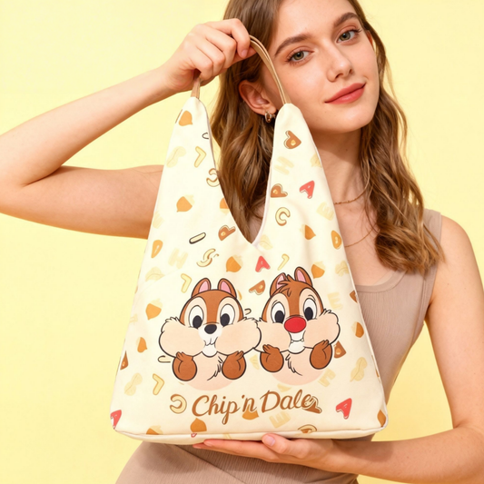 Cute Printed Canvas Shoulder Bag C-303