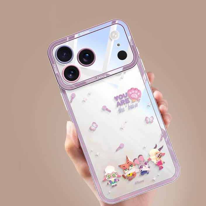 Clear Shock-Resistant iPhone Case with Raised Edge Protection C-80053