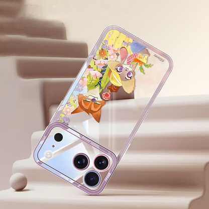 Clear Shock-Resistant iPhone Case with Raised Camera Protection C-80054