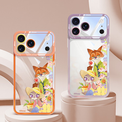 Clear Shock-Resistant iPhone Case with Raised Camera Protection C-80054