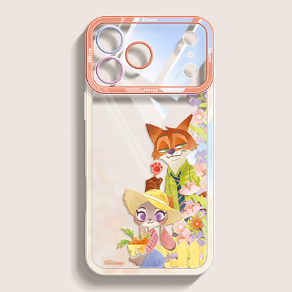 Clear Shock-Resistant iPhone Case with Raised Camera Protection C-80054