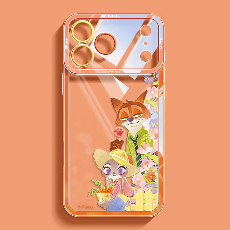 Clear Shock-Resistant iPhone Case with Raised Camera Protection C-80054