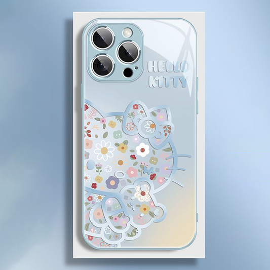 Floral Shock-Absorbing Case Compatible with iPhone – C-80057
