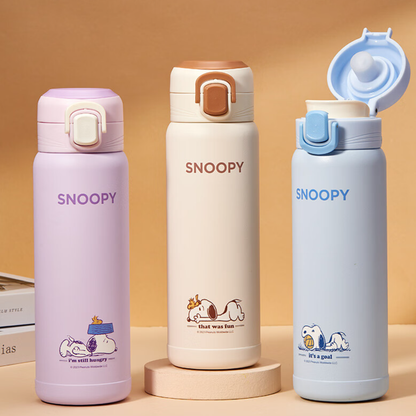 500ML 316 Stainless Steel One-Touch Leakproof Insulated Water Bottle C-349