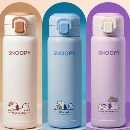 500ML 316 Stainless Steel One-Touch Leakproof Insulated Water Bottle C-349