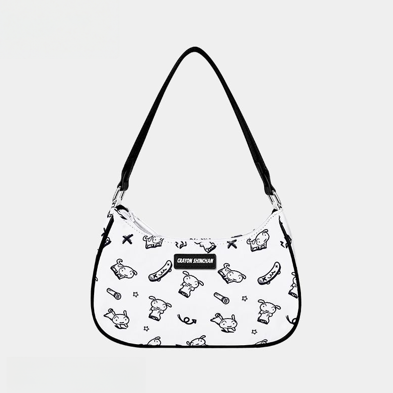 Casual Print Underarm Shoulder Bag C-353