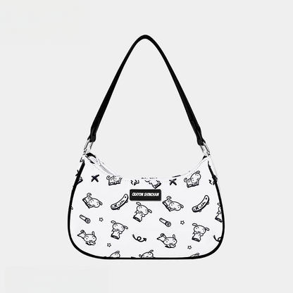 Casual Print Underarm Shoulder Bag C-353