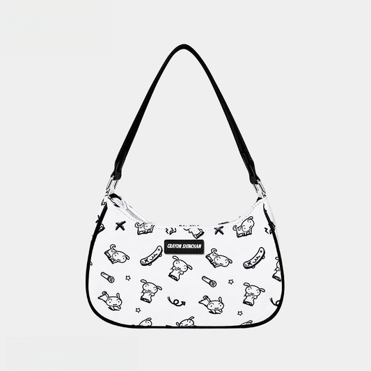 Casual Print Underarm Shoulder Bag C-353