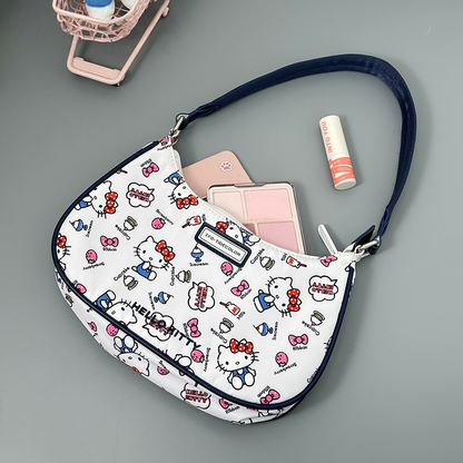 Cute Lightweight Crescent Shoulder Bag C-355