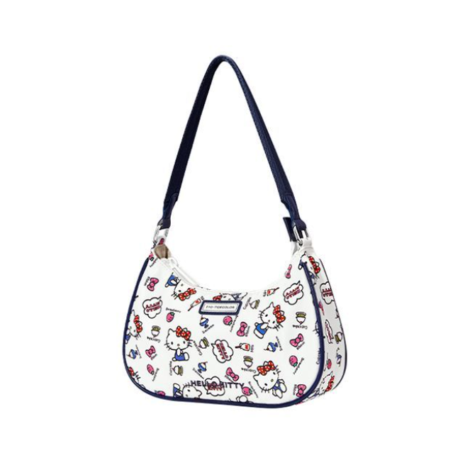 Cute Lightweight Crescent Shoulder Bag C-355