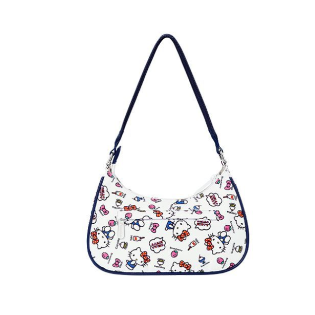Cute Lightweight Crescent Shoulder Bag C-355