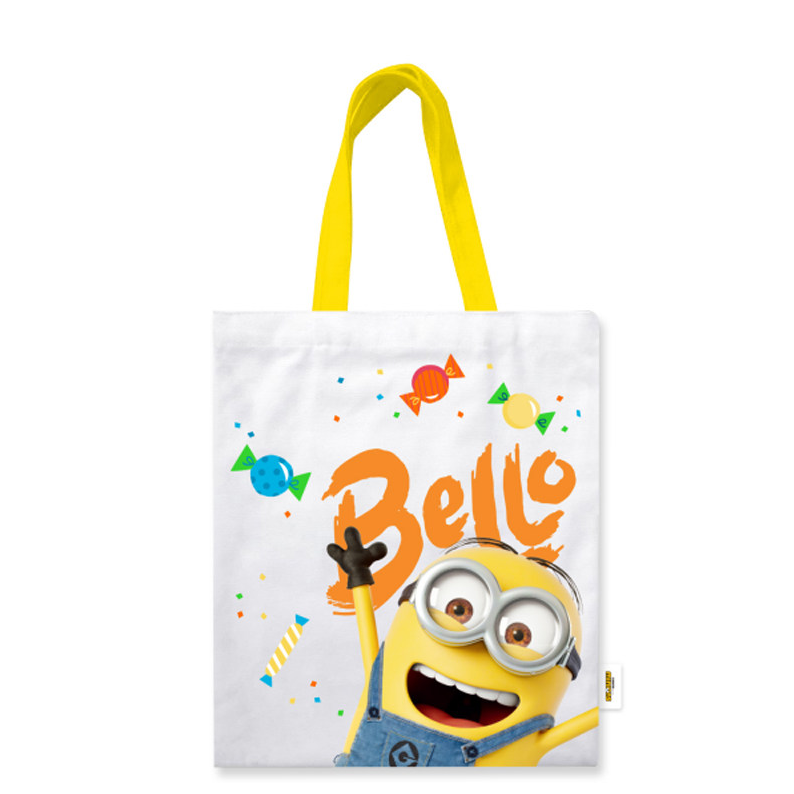 Large Capacity Printed Canvas Tote Bag C-369