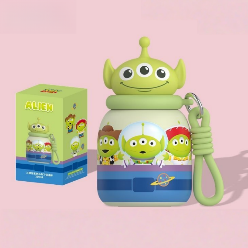 250ML Cute Mini 3D Topper Water Bottle C-394